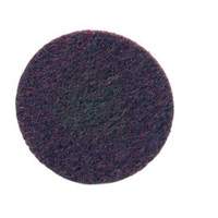 Bear-Tex&reg; Rapid Prep Non-Woven Hook & Loop Disc, 8" Dia., Medium Grit, Aluminum Oxide Maritime Industrial Rubber