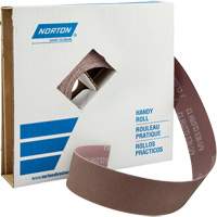 Metalite&reg; K225 Shop Rolls, Aluminum Oxide, 1-1/2" W x 150' L, 40 Grit Maritime Industrial Rubber