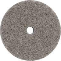 Bear-Tex&reg; Non-Woven Unified Wheel, 3" x 1/4", 3/8" Arbor, Fine Grit, Aluminum Oxide Maritime Industrial Rubber