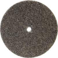 Bear-Tex&reg; Non-Woven Unified Wheel, 3" x 1/4", 3/8" Arbor, Coarse Grit, Aluminum Oxide Maritime Industrial Rubber