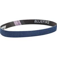 BlueFire Cloth File Belt, 3/4" W x 18" L, Zirconia Alumina, 120 Grit Maritime Industrial Rubber