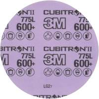 Cubitron II Hookit Film Disc, 5" Dia., 600+ Grit, Ceramic, 3 mil Maritime Industrial Rubber