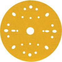 Disque abrasif dor&eacute; Hookit, dia 6", Grain 180, Oxyde d'aluminium, Poids C Maritime Industrial Rubber
