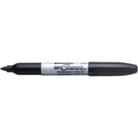 Permanent Markers - Super, Black, Fine Tip Maritime Industrial Rubber