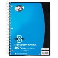 3 Subject Spiral Notebook Maritime Industrial Rubber