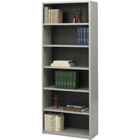 Value Mate&reg; Steel Bookcase Maritime Industrial Rubber