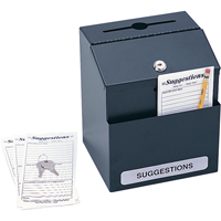 Boîtes de suggestions/de scrutin