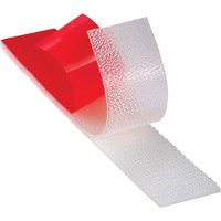 Dual Lock Low Profile Reclosable Fastener, Self-Mating, 50 yds x 1", Adhesive, Clear Maritime Industrial Rubber