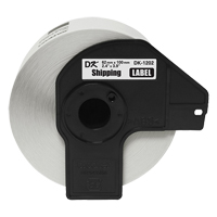 Cartouche de ruban pour syst&egrave;me d'&eacute;tiquetage P-touch, 62 mm x 3-9/10", Blanc Maritime Industrial Rubber