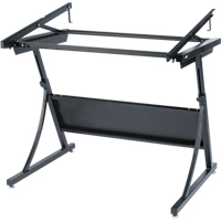 Table &agrave; dessin &agrave; hauteur r&eacute;glable PlanMaster, 43" la x 29-1/2" - 37-1/2" h, Noir Maritime Industrial Rubber