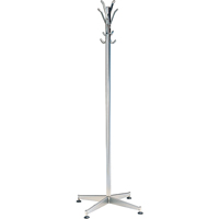 Pat&egrave;re, 60" ha, Acier, Chrome, 8 Crochet(s) Maritime Industrial Rubber