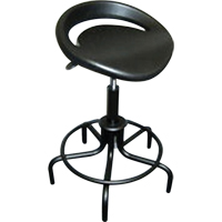 Tabouret surdimensionn&eacute; de s&eacute;rie 6000, Stationnaire, Ajustable Hauteur, Capacit&eacute; 250 lb Maritime Industrial Rubber