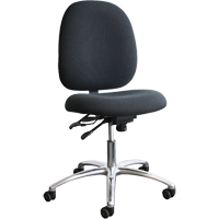 ESD (Electrostatic Dissipative) Shoptech Seating, Fabric, Black, 275 lbs. Capacity Maritime Industrial Rubber