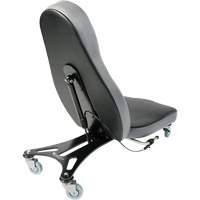 Flex 2 Ergonomic Chair, Vinyl, Black Maritime Industrial Rubber