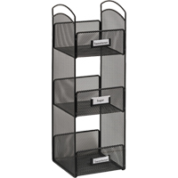 Onyx Tower Break Room Organizer Maritime Industrial Rubber