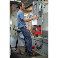 TA 200 Ergonomic Sit/Stand Welding Chair Maritime Industrial Rubber