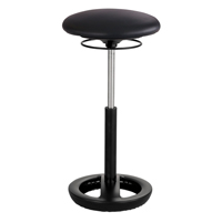Chaise ergonomique Twixt, Stationnaire, Ajustable Hauteur, Capacit&eacute; 250 lb Maritime Industrial Rubber