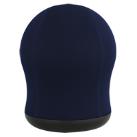 Zenergy Swivel Ball Chair, Vinyl, Blue, 250 lbs. Capacity Maritime Industrial Rubber