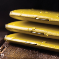 All-Weather Notebook, Soft Cover, Yellow, 48 Pages, 4-5/8" W x 7" L Maritime Industrial Rubber
