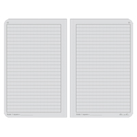 Bound Book, Hard Cover, Black, 160 Pages, 4-5/8" W x 7-1/4" L Maritime Industrial Rubber
