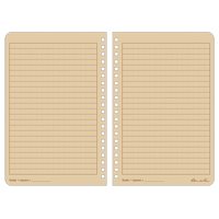 Side-Spiral Notebook, Soft Cover, Tan, 64 Pages, 4-5/8" W x 7" L Maritime Industrial Rubber
