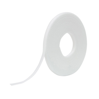 One-Wrap&reg; Fastener Tape, Hook & Loop, 25 yds x 1/2", Self-Grip, White Maritime Industrial Rubber