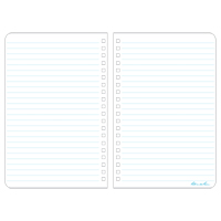 Side-Spiral Notebook, Soft Cover, Yellow, 64 Pages, 4-5/8" W x 7" L Maritime Industrial Rubber