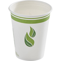 Bare&reg; Compostable Hot Cups, Paper, 8 oz., Multi-Colour Maritime Industrial Rubber