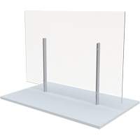 Vitre hygi&eacute;nique sur pied, 36" la x 36" h Maritime Industrial Rubber