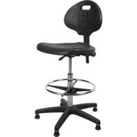 Tabouret robuste et ergonomique, Stationnaire, Ajustable Hauteur, Capacit&eacute; 250 lb Maritime Industrial Rubber
