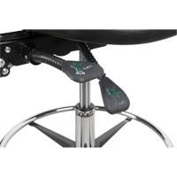 Tabouret robuste et ergonomique, Stationnaire, Ajustable Hauteur, Capacit&eacute; 250 lb Maritime Industrial Rubber