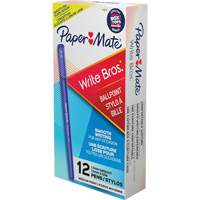Stylo &agrave; bille Paper Mate Write Bros, Bleu, 1 mm Maritime Industrial Rubber