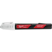 Inkzall Paint Markers, Liquid, White Maritime Industrial Rubber