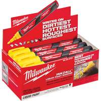 Inkzall Paint Marker, Liquid, Yellow Maritime Industrial Rubber