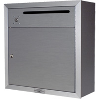 Boîte de collecte, Fixation En surface, 12-3/4" x 16-3/8", 2 portes, Aluminium Maritime Industrial Rubber