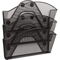 Classeur magn&eacute;tique en treillis m&eacute;tallique Onyx, 3 pochettes Maritime Industrial Rubber