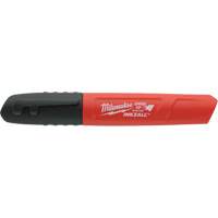 Inkzall Permanent Marker, Black, Chisel Tip Maritime Industrial Rubber