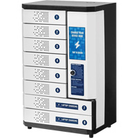 KwikBoost&reg; 8-Bay Self-Service Charging Locker Maritime Industrial Rubber