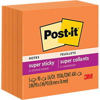 Post-it&reg; Super Sticky Notes Maritime Industrial Rubber