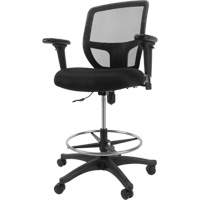 Tabouret de travail en maille, Mobile, Ajustable Hauteur, Capacit&eacute; 450 lb Maritime Industrial Rubber