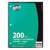 1 Subject Spiral Notebook Maritime Industrial Rubber