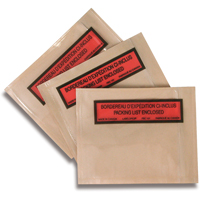 Packing List Envelopes, 5-1/2" L x 4-1/2" W Maritime Industrial Rubber