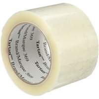 Tartan Box Sealing Tape, Hot Melt Adhesive, 1.6 mils, 72 mm (3") x 100 m (330') Maritime Industrial Rubber