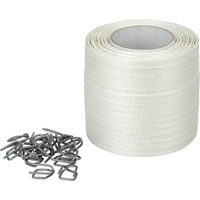 Woven Cord Strapping, Polyester, 1/2" W x 750' L Maritime Industrial Rubber