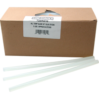 B&acirc;ton de colle, 7/16" dia x 10" lo, Transparent Maritime Industrial Rubber