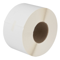 &eacute;tiquettes d'emballage vierges, 6" la x 4" la x Blanc Maritime Industrial Rubber