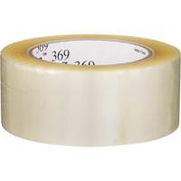 Tartan 369 Box Sealing Tape, Acrylic Adhesive, 1.6 mils, 48 mm (1-22/25") x 100 m (328') Maritime Industrial Rubber