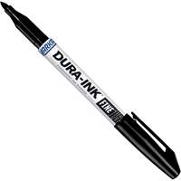Marqueurs Dura-Ink - no 15, Noir, Pointe Fin Maritime Industrial Rubber