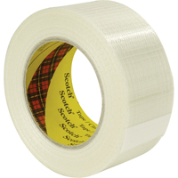 Scotch&reg; Bi-Directional Filament Tape 8959, 5.7 mils Thick, 50 mm (2") x 50 m (164')  Maritime Industrial Rubber