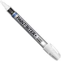 Marqueur &agrave; peinture nettoyable au d&eacute;tergent Paint-Riter+, Liquide, Blanc Maritime Industrial Rubber